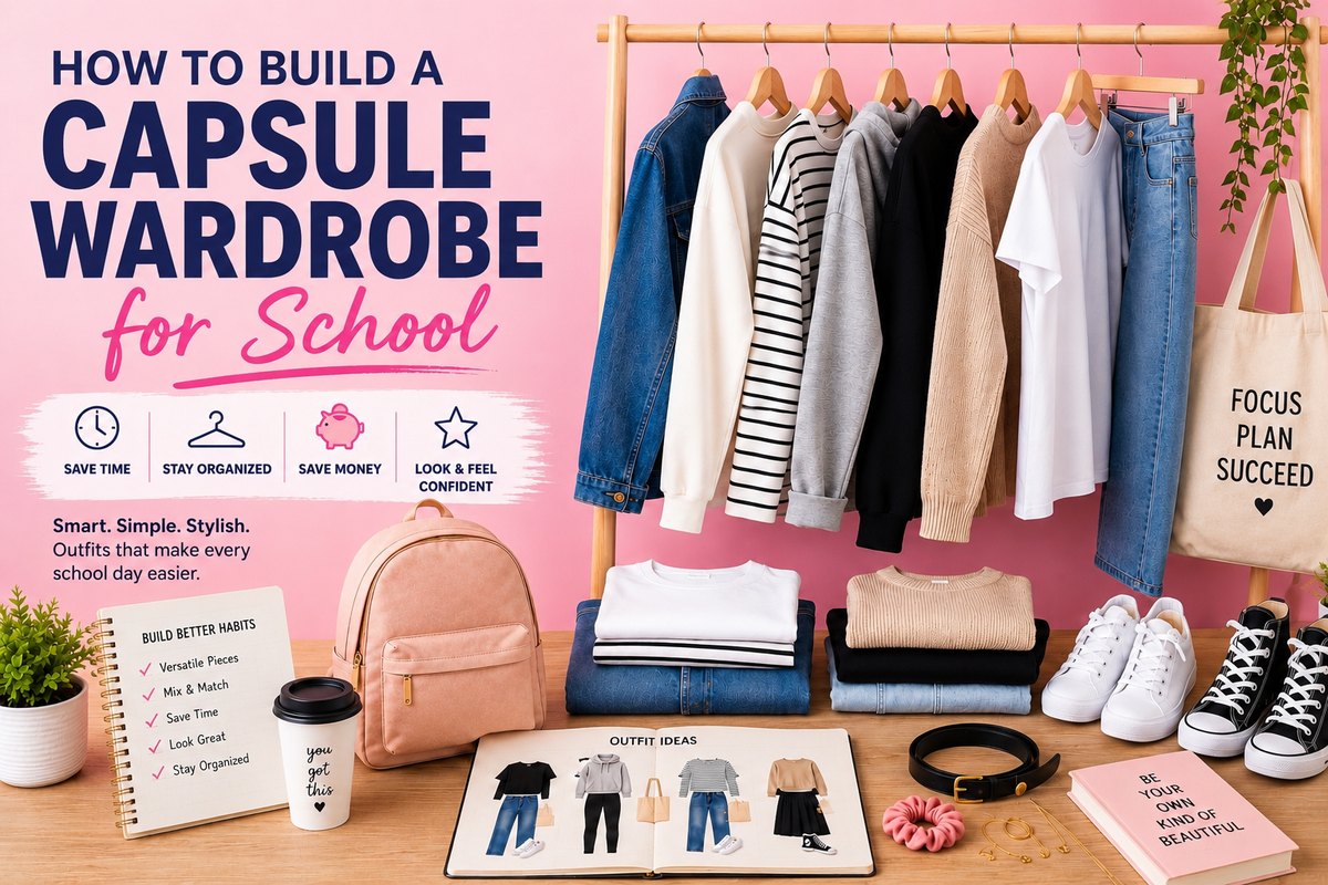 How to Build a Capsule Wardrobe for School: The Ultimate Guide for Students