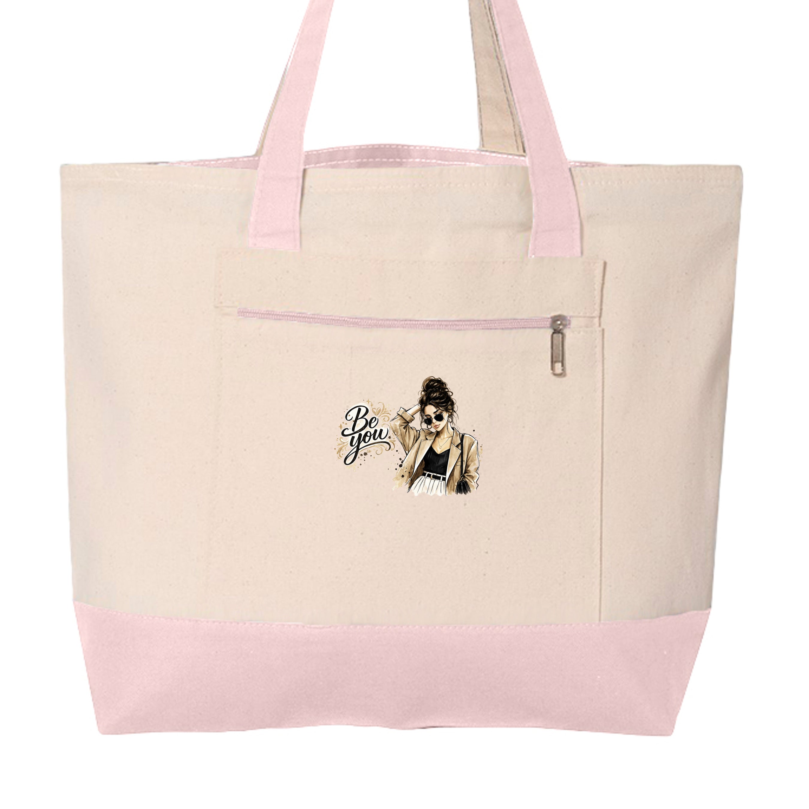 Natural/ Light Pink - Q1300 - FRONT